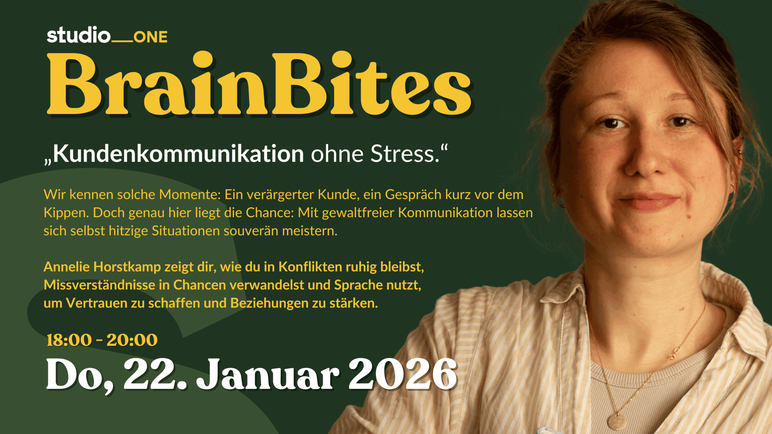 Impulsvortrag Kundenkommunikation ohne Stress