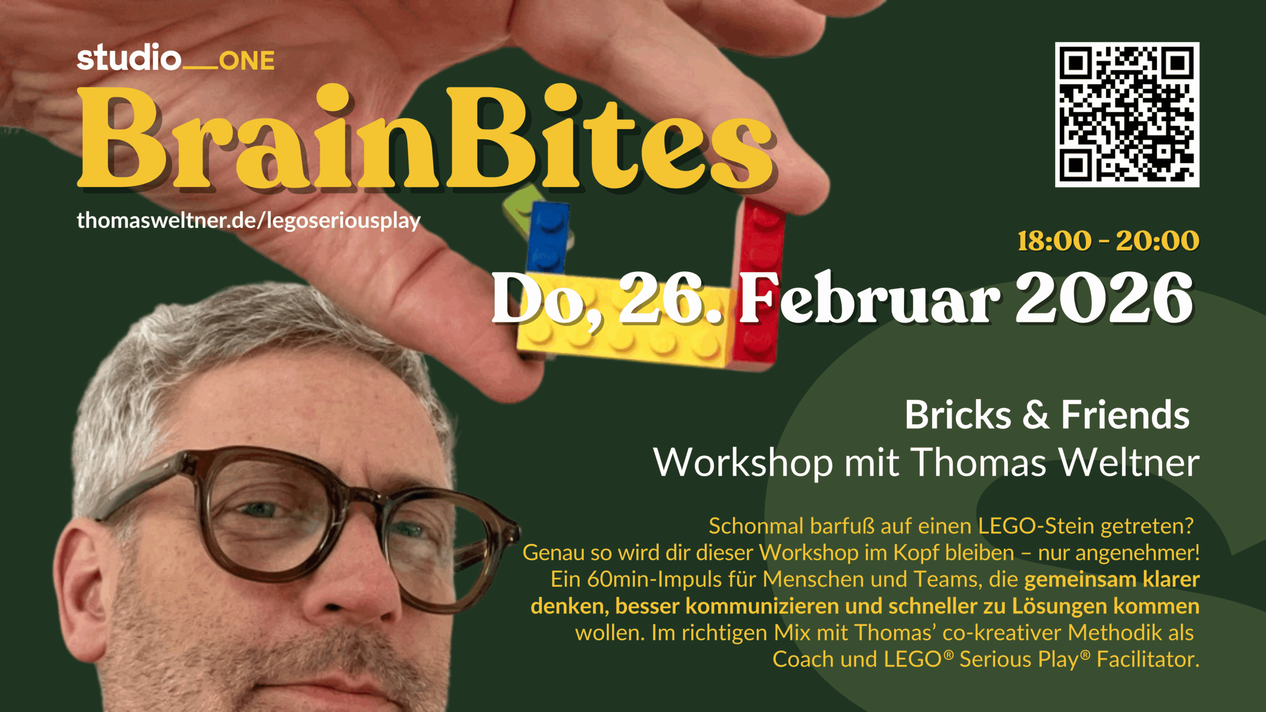 BRICKS & FRIENDS Workshop mit Thomas Weltner